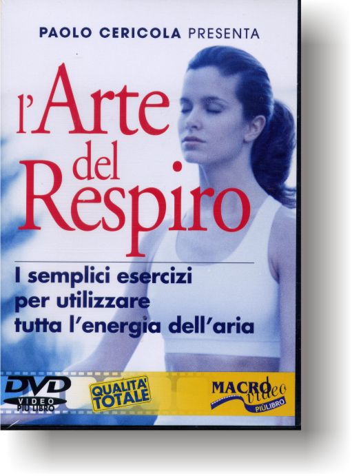 DVD L'Arte del respiro Paolo Cericola - www.scuoladirespiro.com